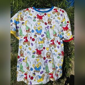 Loungefly Blue and White Disney T-Shirt